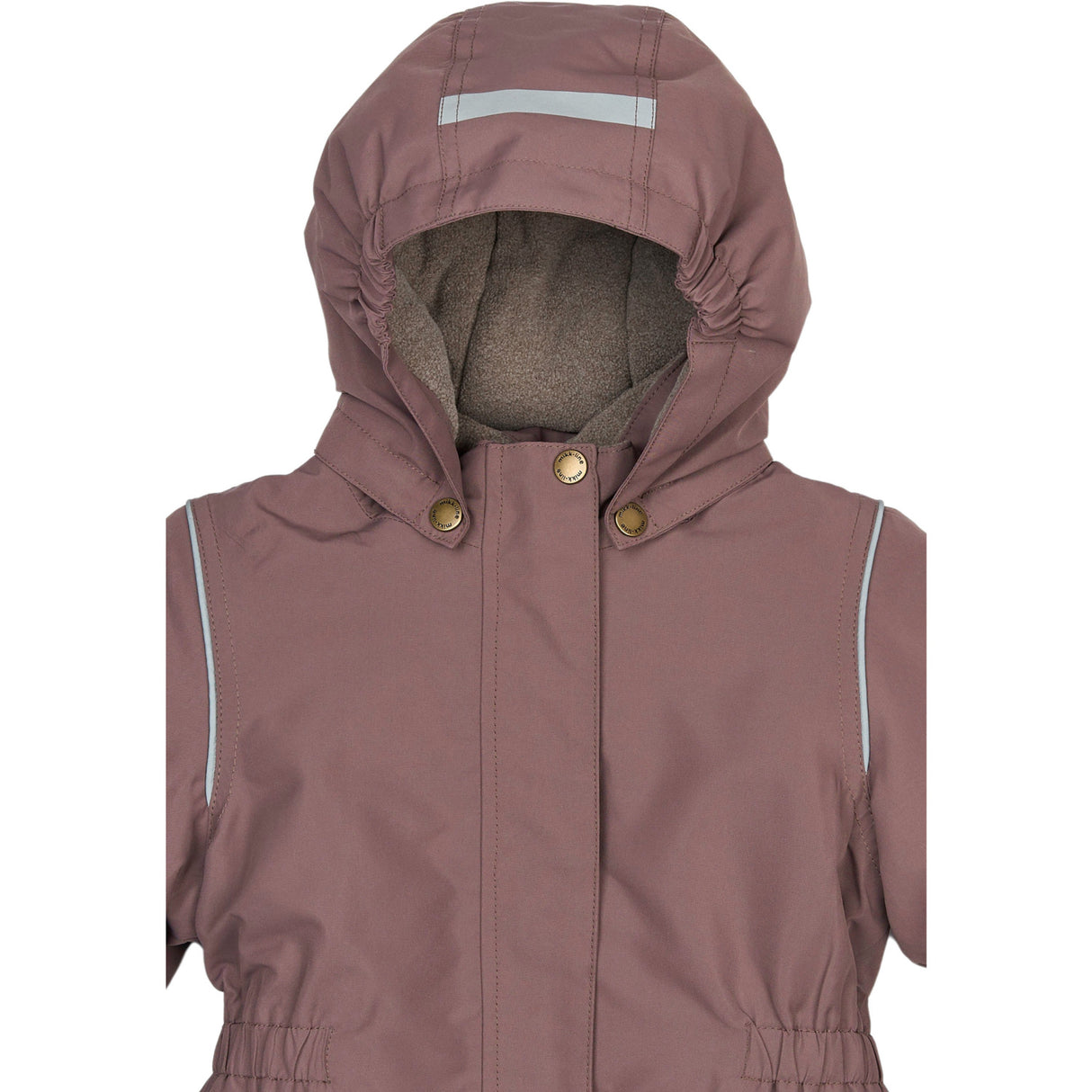 Mikk-Line Twilight Mauve Winter Jakke Waist Solid