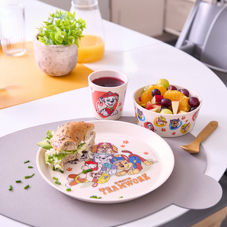 Koziol Organic Moon Small Tallerken + Skål + Kop Connect Grow Paw Patrol