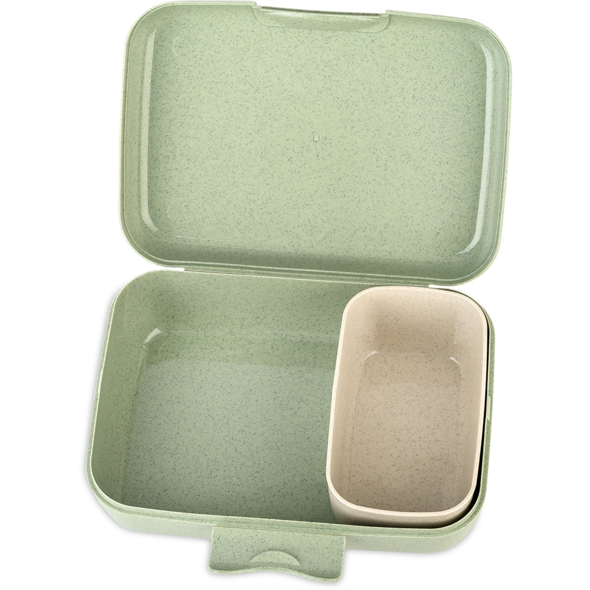 Koziol Organic Green Lunch Box Med Separat Skål Candy L Harry