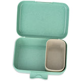 Koziol Organic Sage Green Lunch Box Med Separat Skål Candy L Rex