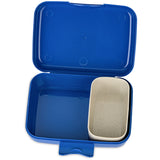 Koziol Organic Space Blue Lunch Box Med Separat Skål Candy L Space