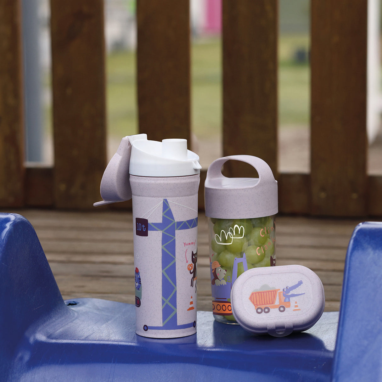 Koziol Organic Purple Grey Drikkedunk 500Ml Stan 0,5 Trucks