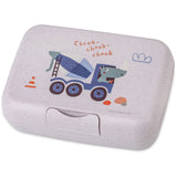 Koziol Organic Purple Grey Lunch Box Med Separat Skål Candy L Trucks