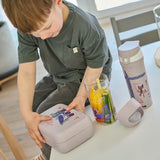Koziol Organic Purple Grey Lunch Box Med Separat Skål Candy L Trucks
