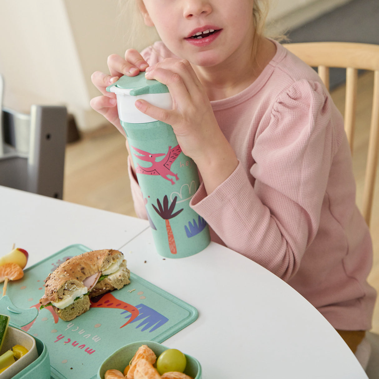 Koziol Organic Sage Green Drikkedunk 500Ml Stan 0,5 Rex