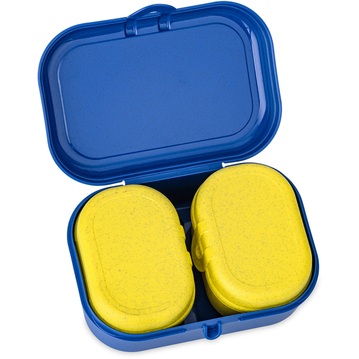Koziol Organic Space Blue Lunch Box Sæt Pascal Ready Mini Spongebob Squarepants