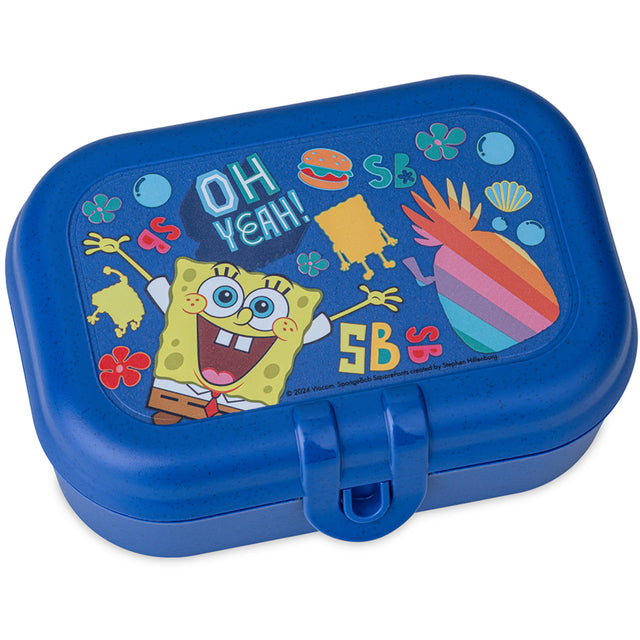 Koziol Organic Space Blue Lunch Box Sæt Pascal Ready Mini Spongebob Squarepants