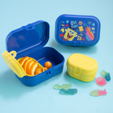 Koziol Organic Space Blue Lunch Box Sæt Pascal Ready Mini Spongebob Squarepants