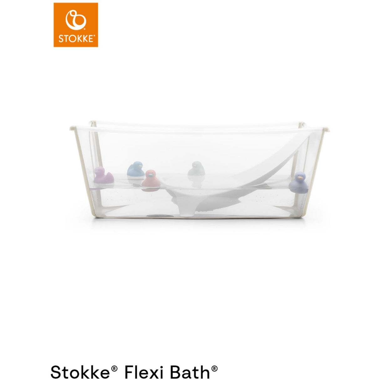 Stokke® Sandy Beige Flexi Bath® V2 + Newborn Sæt Bundle
