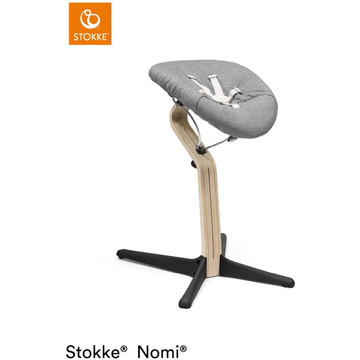 Stokke® Black/Grey Sand Nomi® Newborn Sæt