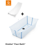Stokke® Ocean Blue Flexi Bath® X-Large + Newborn Sæt Bundle