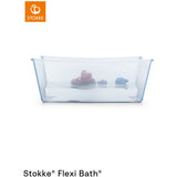 Stokke® Ocean Blue Flexi Bath® X-Large + Newborn Sæt Bundle