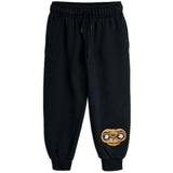 Mini Rodini Black E.T Application Sweatpants