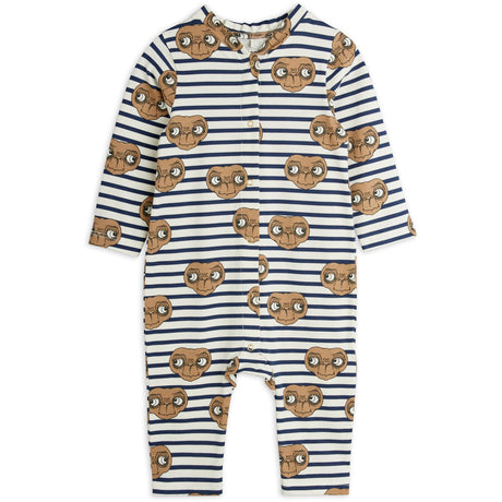 Mini Rodini Multi E.T Stripe AOP Buksedragt