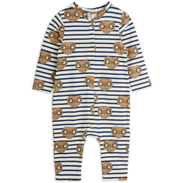 Mini Rodini Multi E.T Stripe AOP Buksedragt