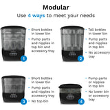 Baby Brezza Black Sterilizer Dryer Advanced