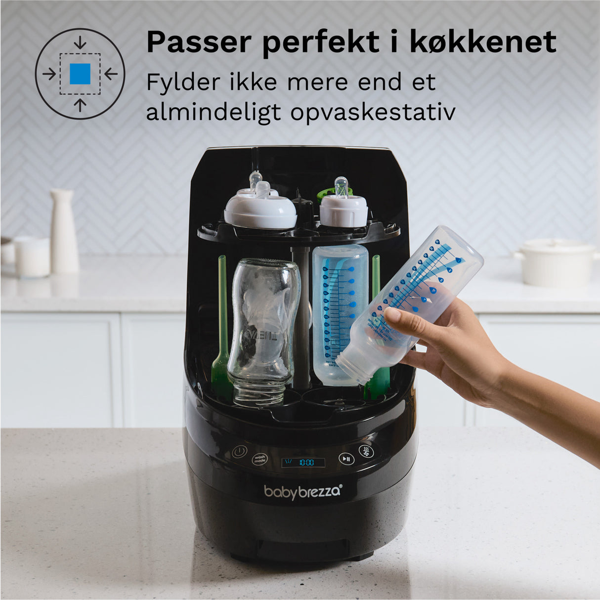 Baby Brezza Black Flaske Washer Pro