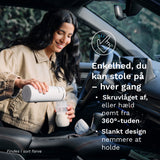 Baby Brezza Black Superfast Portable Flaskevarmer