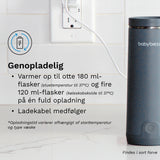 Baby Brezza Black Superfast Portable Flaskevarmer