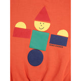 Bobo Choses Orange Wooden Legetøj Sweatshirt