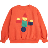 Bobo Choses Orange Wooden Legetøj Sweatshirt