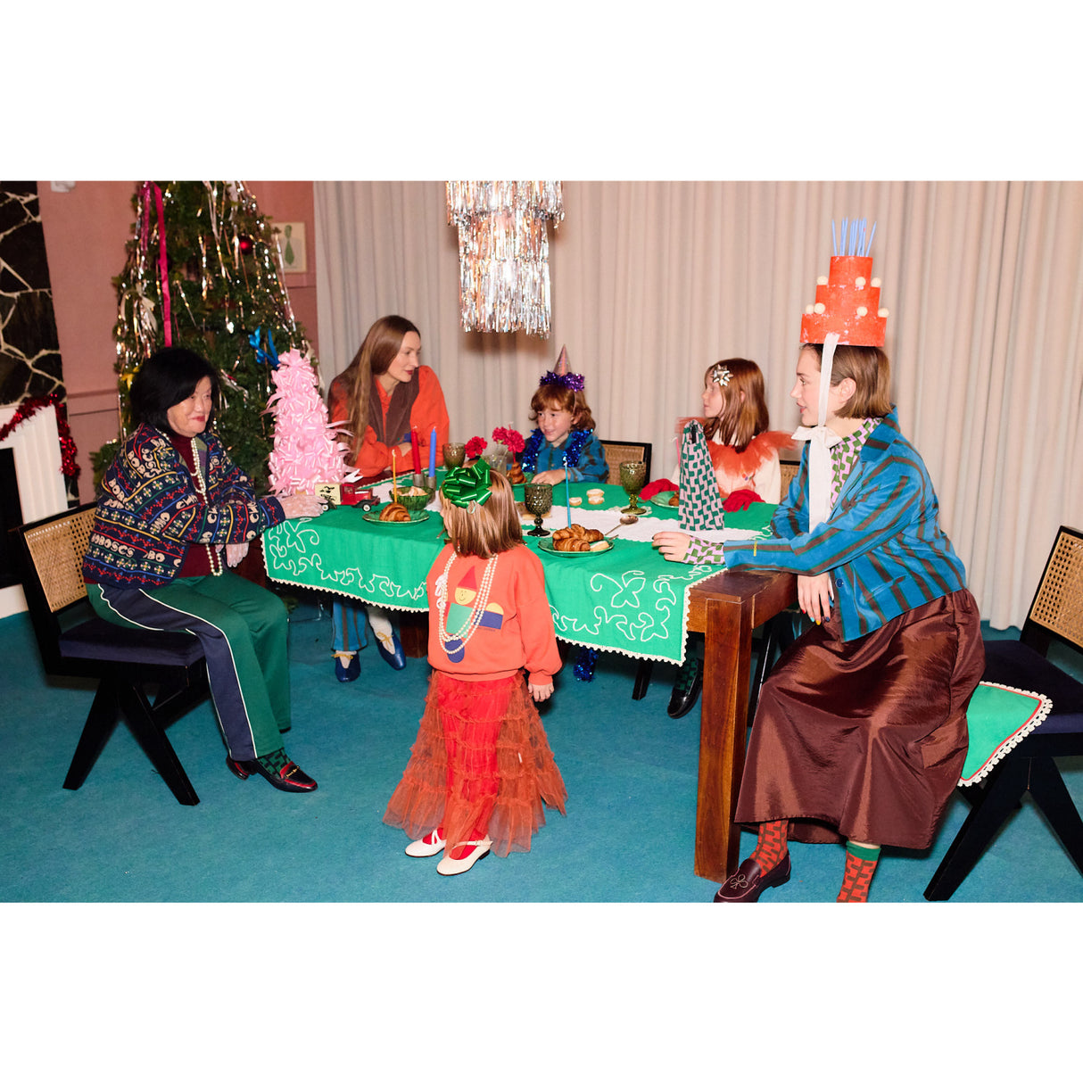 Bobo Choses Orange Wooden Legetøj Sweatshirt