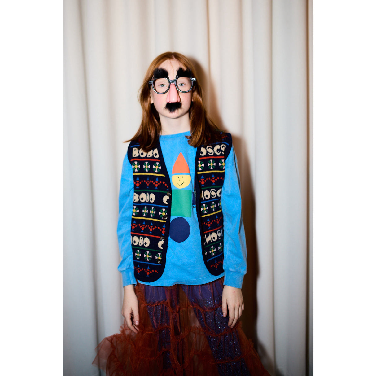 Bobo Choses Light Blue Wooden Legetøj Bluse