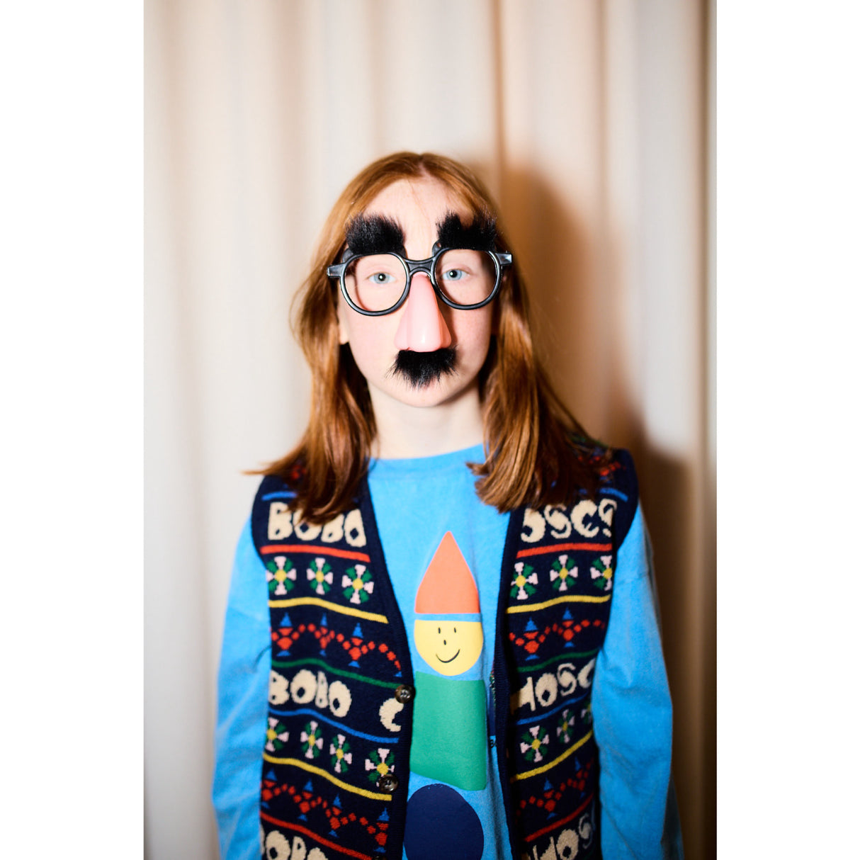 Bobo Choses Light Blue Wooden Legetøj Bluse