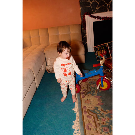 Bobo Choses Offwhite Rolling Dog Bluse