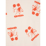 Bobo Choses Offwhite Rolling Dog All Over Overall