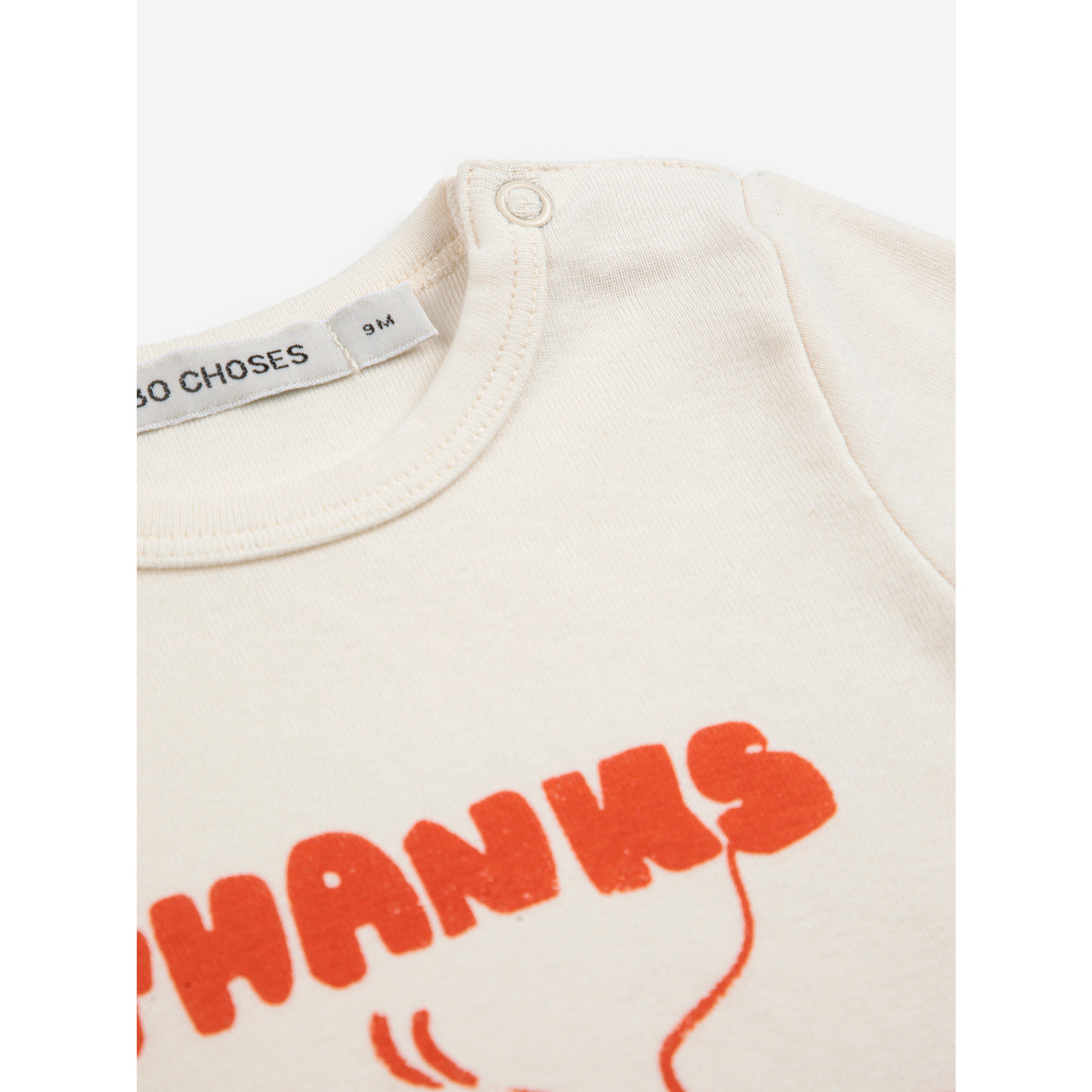 Bobo Choses Offwhite Rolling Dog Bluse