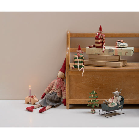 Maileg Pixy, Størrelse 4 - Pige - Nederdel Og Cardigan