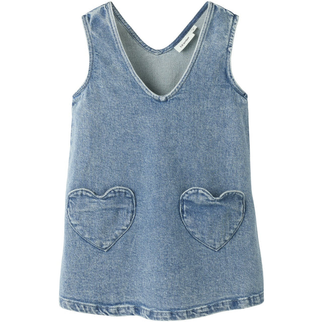 Lil'Atelier Medium Blue Denim Nmflulia Dnm Spencer 4017-Cj Lil