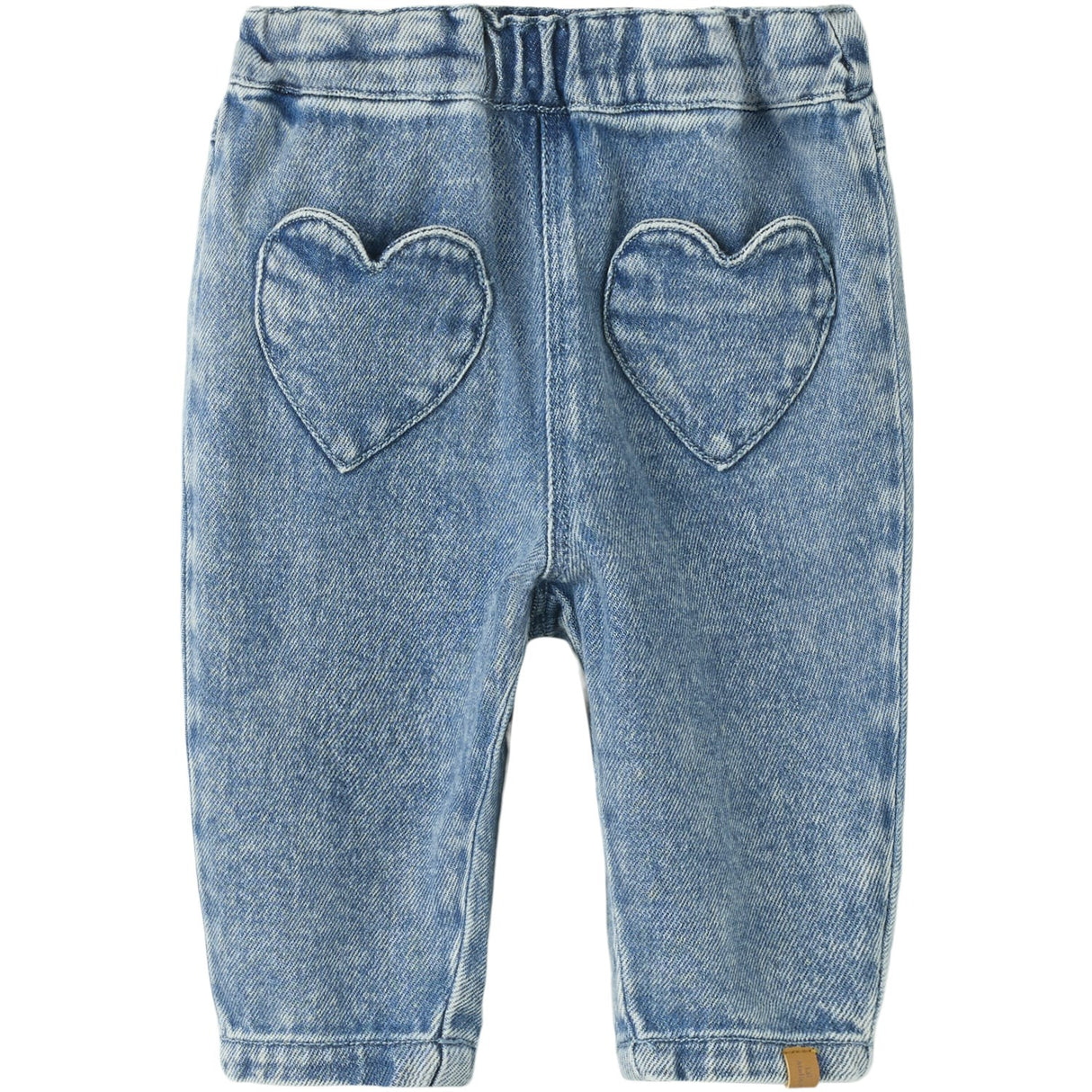 Lil'Atelier Medium Blue Denim Nbflulia Baggy Dnm Jeans 4017-Cj S Lil