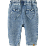 Lil'Atelier Medium Blue Denim Nbflulia Baggy Dnm Jeans 4017-Cj S Lil