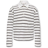 kids ONLY Chocolate Torte Cd Stripes Kogsira L/S Polo Cs Jrs