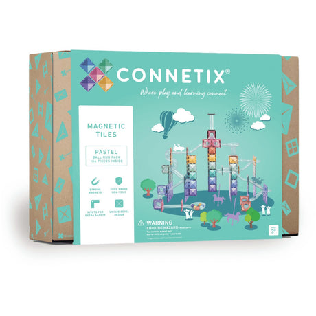 Connetix Pastel Bold Run Pak 106 Styks