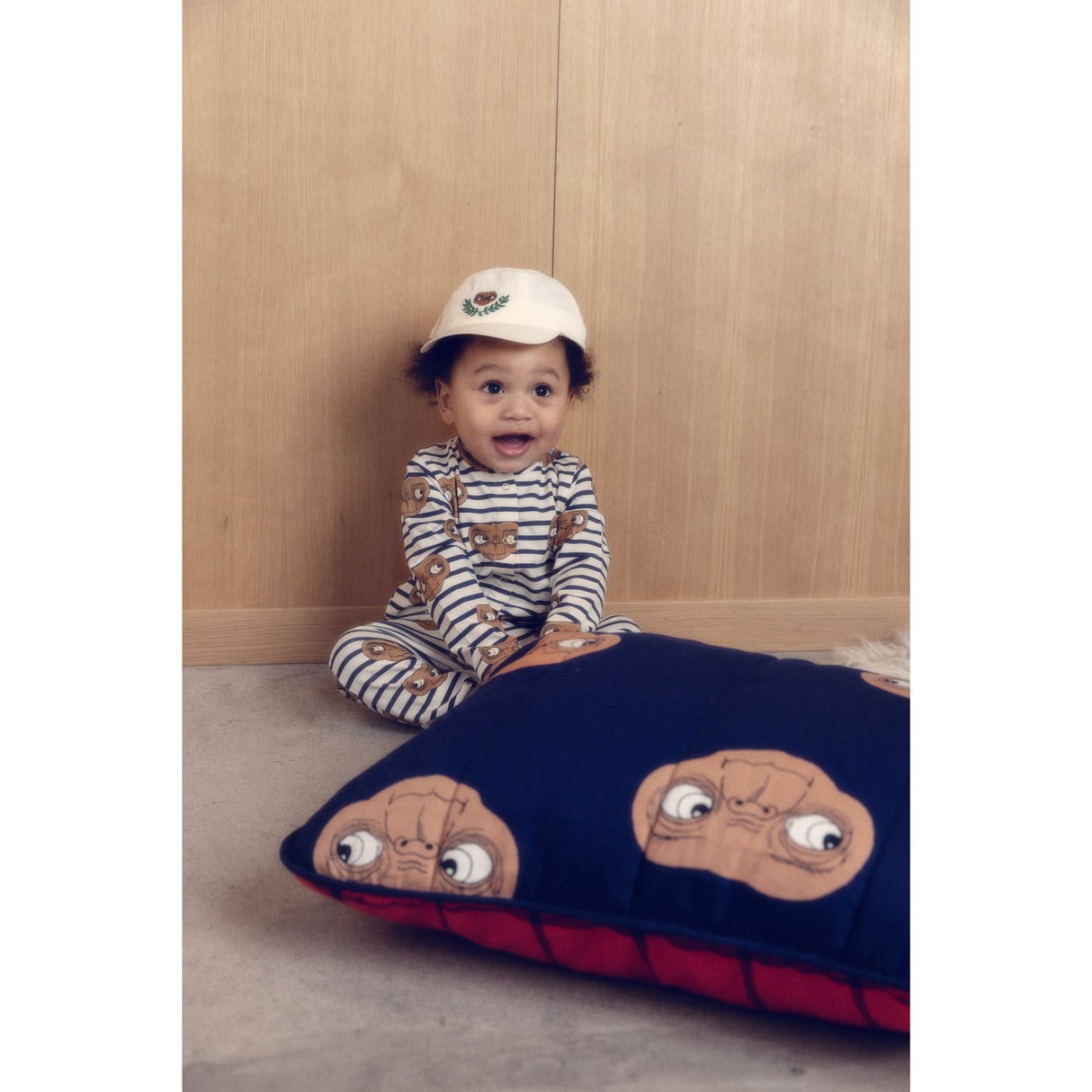 Mini Rodini Multi E.T Stripe AOP Buksedragt