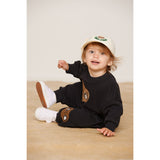 Mini Rodini Black E.T Application Sweatshirt