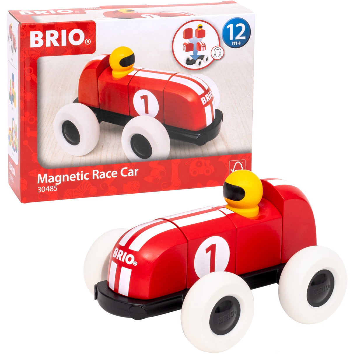 BRIO® 30485 Magnetisk Racerbil
