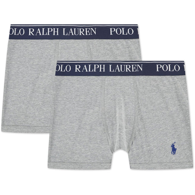 Polo Ralph Lauren Andover Heather Bomuld Stretch 2-Pak Boxer
