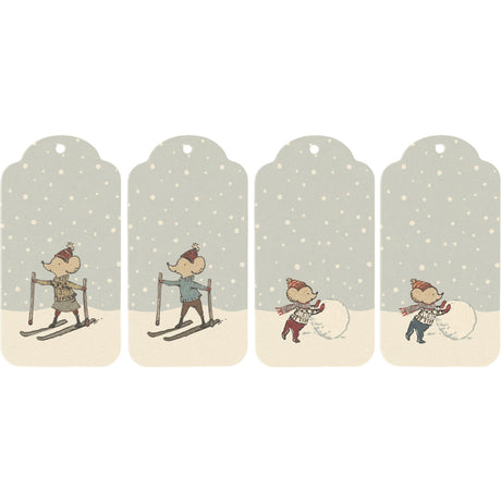 Maileg Julegavemærker, 12 Stk