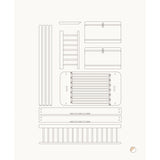 Oliver Furniture Wood Mini+ Halvhøj Seng Til Halvhøj Køjeseng White/Oak