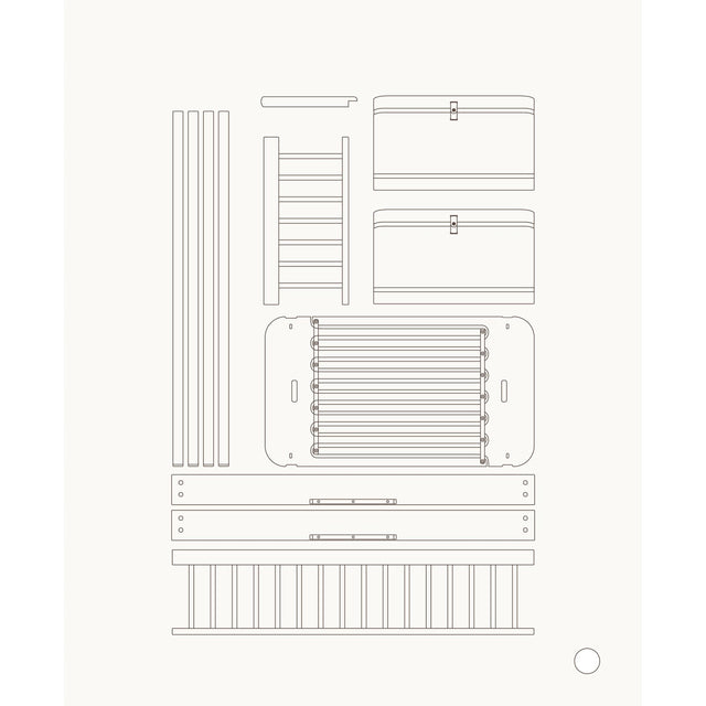 Oliver Furniture Wood Mini+ Halvhøj Seng Til Halvhøj Køjeseng White