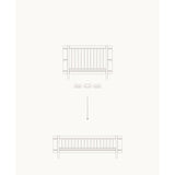 Oliver Furniture Wood Mini+ Junior Kit (Tillæg Til Mini+ Tremmeseng) White/Oak