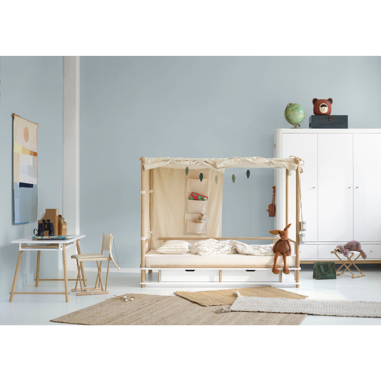 Oliver Furniture Camp Juniorstol Oak/Uncolored