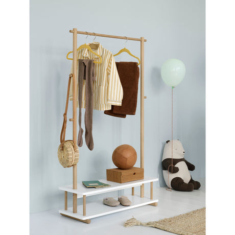Oliver Furniture Camp Tøjstativ White/Oak