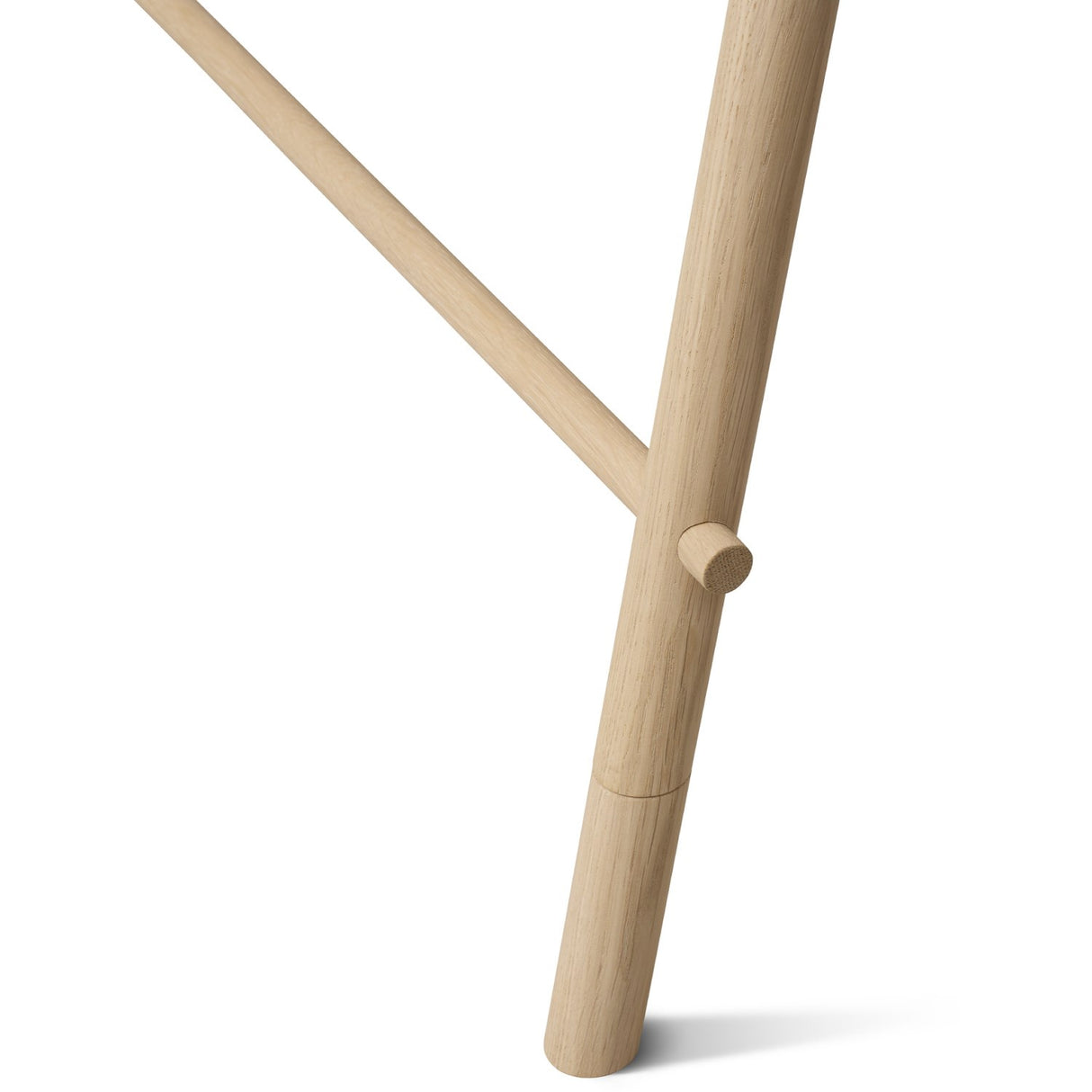 Oliver Furniture Camp Junior Skrivebord Justerbart White/Oak