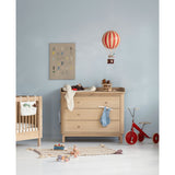 Oliver Furniture Wood Puslekommode 3 Skuffer Oak