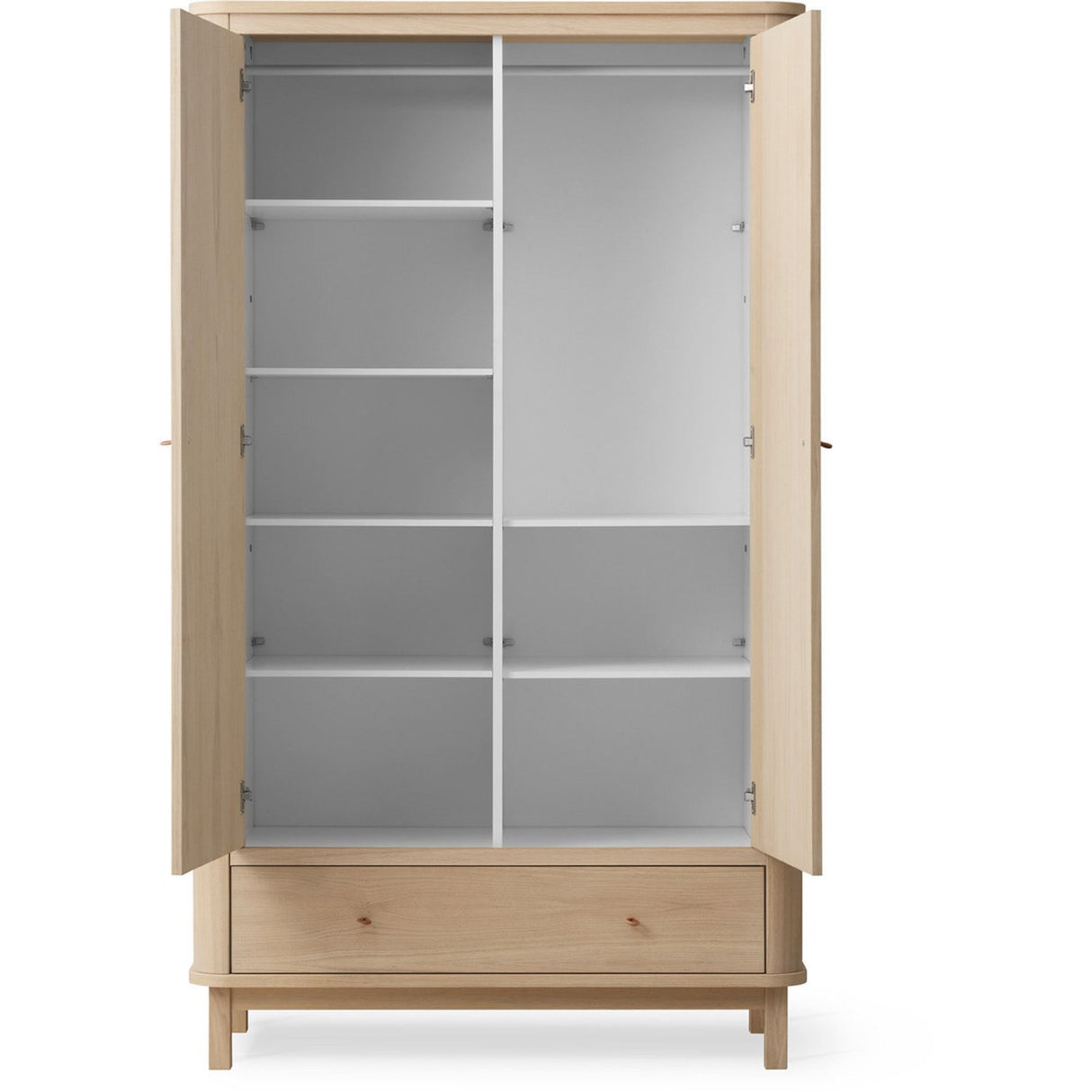 Oliver Furniture Wood Klædeskab 2 Døre Oak